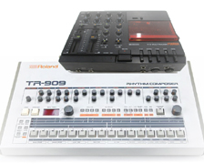 Fostex X-15 a Roland TR-909