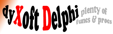 Welcome on dyXoft Delphi page